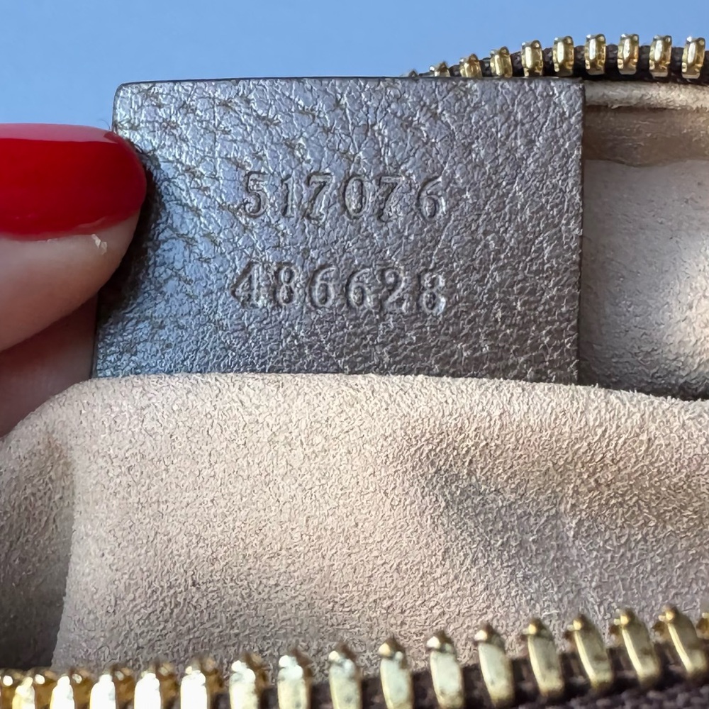 Gucci Belt Bag with Monogram Canvas and Leather Trim - Picture 12 of 17